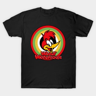 Woody Woodpecker Circle Style T-Shirt